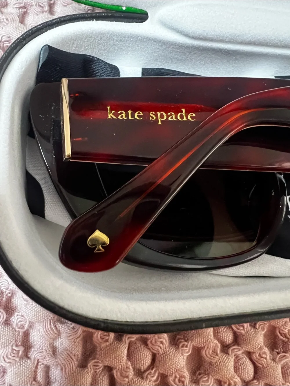Kate Spade FABIA/S Havana Floral Hello Sunshine Sunglasses 51-21-140